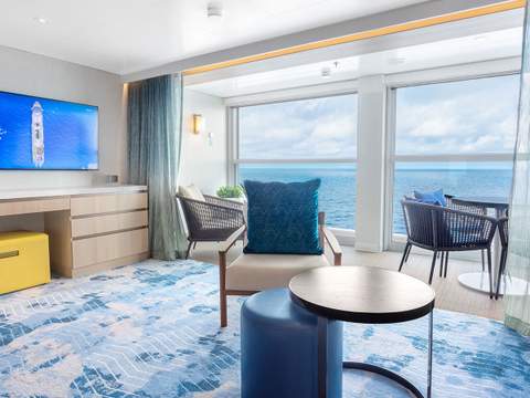 Star of the Seas Infinite Grand Suite (IG) living area