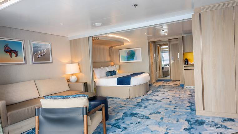 Star of the Seas Infinite Grand Suite (IG) bedroom, photo 3 of 4