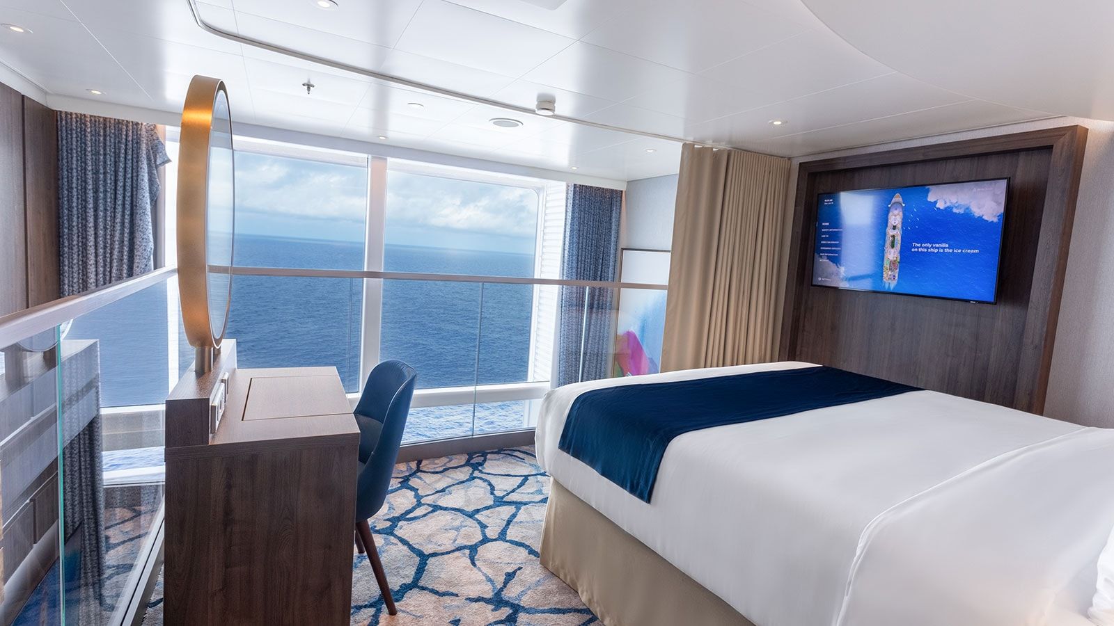 Star of the Seas Icon Loft Suite (IL) bedroom, photo 1 of 2
