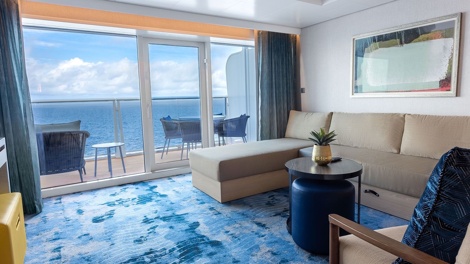 Star of the Seas Owner's Suite (OS) living area, photo 1 of 4