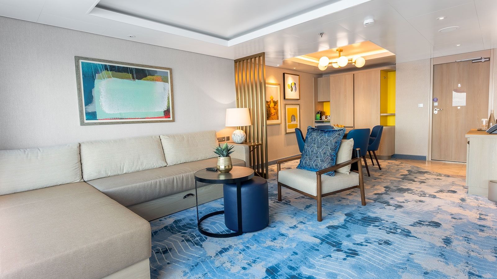 Star of the Seas Owner's Suite (OS) living area, photo 2 of 4