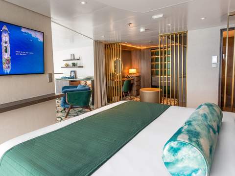 Star of the Seas Royal Loft Suite (RL) bedroom, photo 2 of 4
