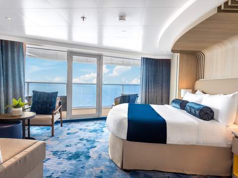 Star of the Seas Sunset Corner Suite (SN) bedroom, photo 2 of 5