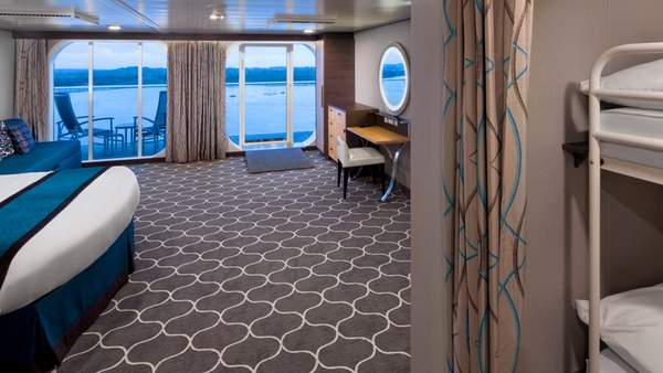 Symphony of the Seas Ultra Spacious Ocean View with Large Balcony - Accessible (1A) cabin, photo 1 of 2