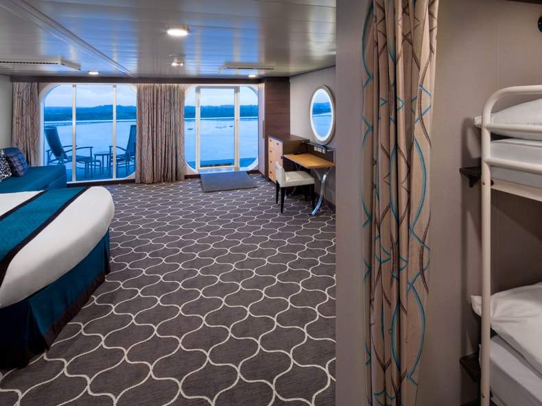 Symphony of the Seas Ultra Spacious Ocean View with Large Balcony (1A) cabin, photo 1 of 2