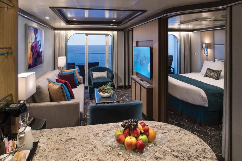 Symphony of the Seas Grand Suite - 1 Bedroom (GS) living area, photo 6 of 6