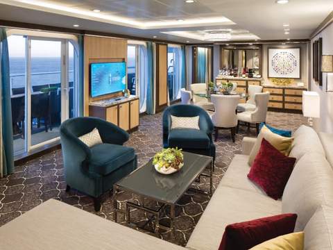 Symphony of the Seas Villa Suite - 4 Bedroom (VS) living area, photo 2 of 2 Symphony of the Seas Villa Suite - 4 Bedroom (VS) living area, photo 2 of 2