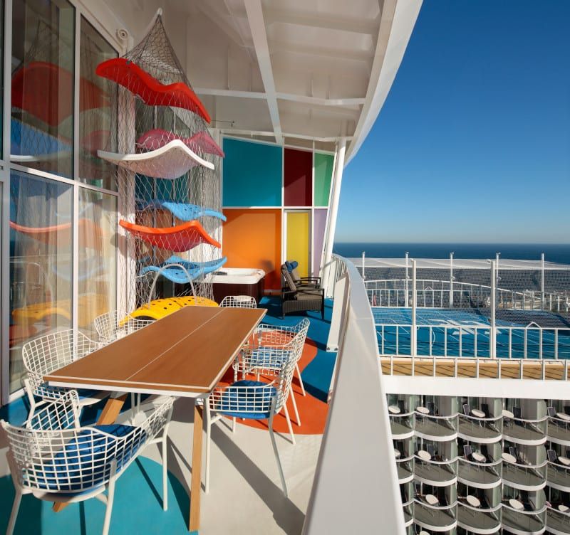 Symphony of the Seas Ultimate Family Suite (US) balcony, photo 2 of 2