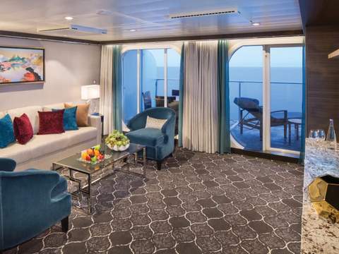 Symphony of the Seas Grand Suite - 2 Bedroom (GT) living area, photo 3 of 3 Symphony of the Seas Grand Suite - 2 Bedroom (GT) living area, photo 3 of 3