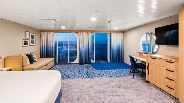 Wonder of the Seas Ultra Spacious Ocean View with Large Balcony - Accessible (1A) cabin, photo 1 of 4