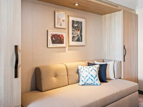 Utopia of the Seas Ocean View Balcony (4D) cabin, photo 2 of 4