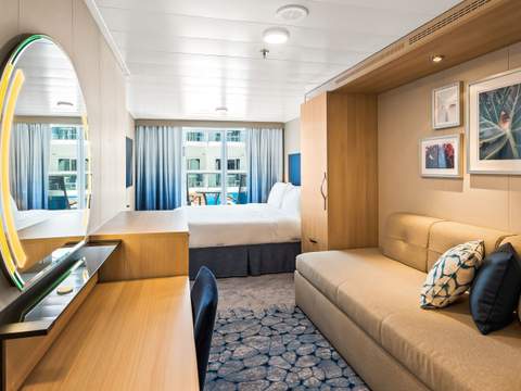 Utopia of the Seas Boardwalk View Balcony (1I) cabin, photo 1 of 4