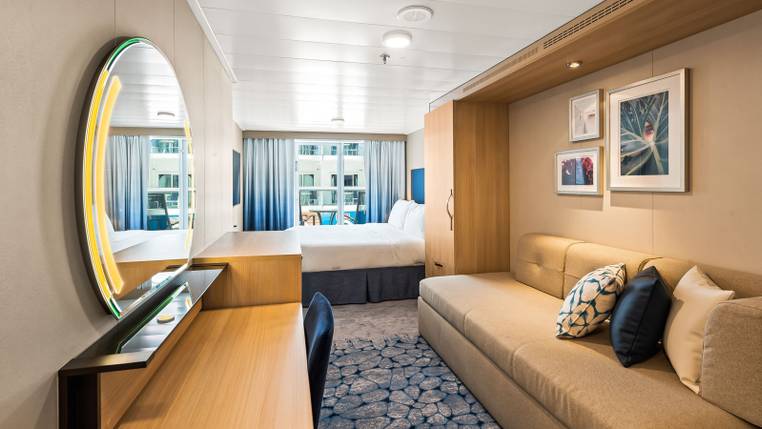 Utopia of the Seas Boardwalk View Balcony (1I) cabin, photo 1 of 4