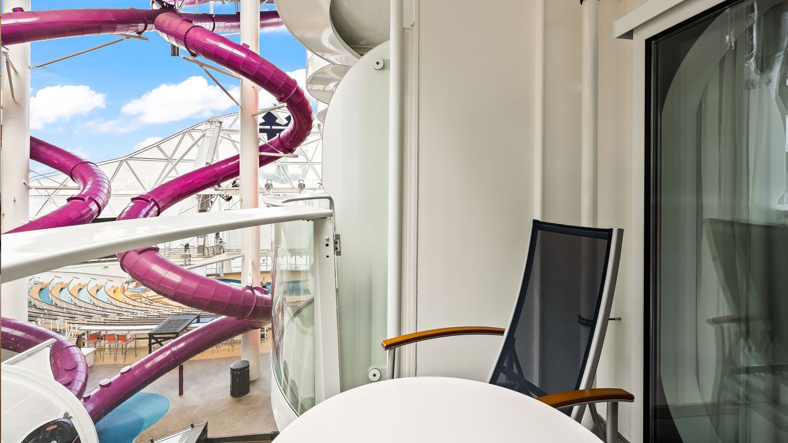 Utopia of the Seas Boardwalk View Balcony (1I) balcony
