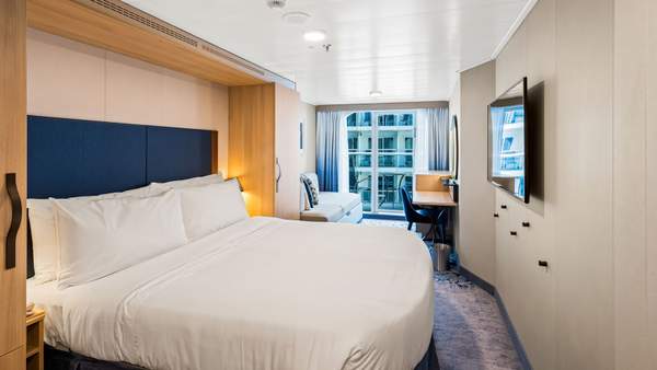 Utopia of the Seas Central Park View Balcony (1J) cabin, photo 1 of 3