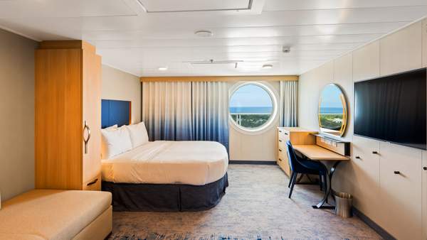 Utopia of the Seas Ultra Spacious Ocean View (1K) cabin, photo 1 of 4