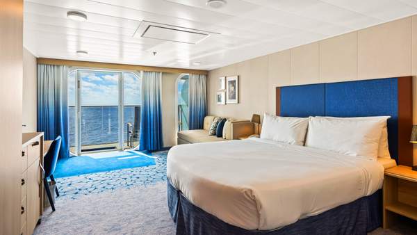 Utopia of the Seas Ocean View Balcony - Accessible (2D) cabin, photo 1 of 4
