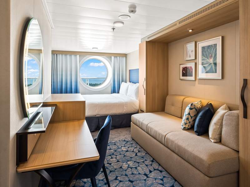 Utopia of the Seas Ocean View (4N) cabin, photo 1 of 3