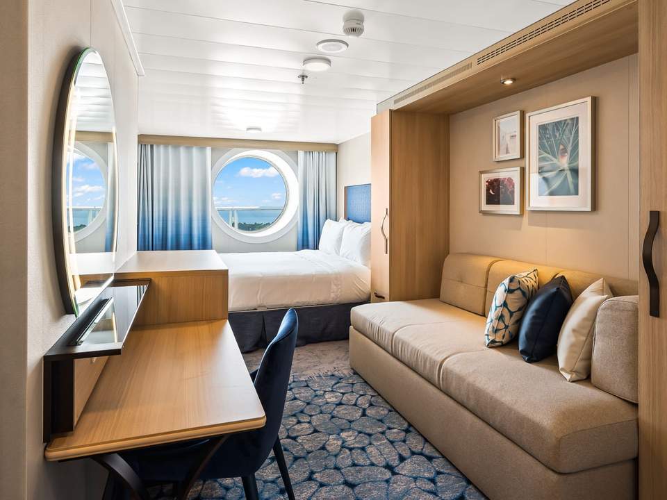 Utopia of the Seas Ocean View (2N) cabin, photo 1 of 3