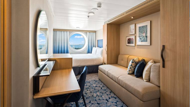 Utopia of the Seas Ocean View (2N) cabin, photo 1 of 3