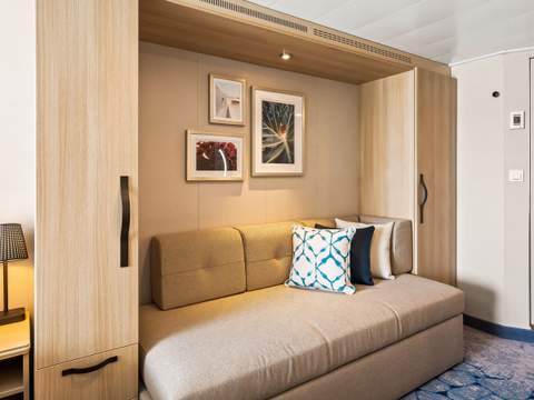 Utopia of the Seas Ocean View (2N) cabin, photo 2 of 3