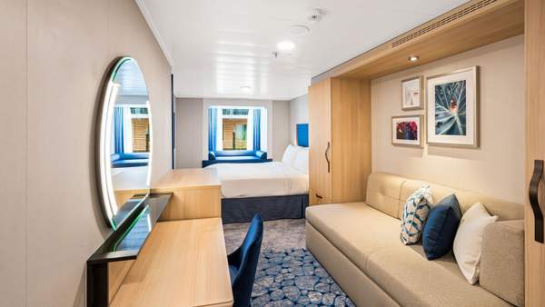 Wonder of the Seas Central Park View Interior (2S) cabin, photo 1 of 3