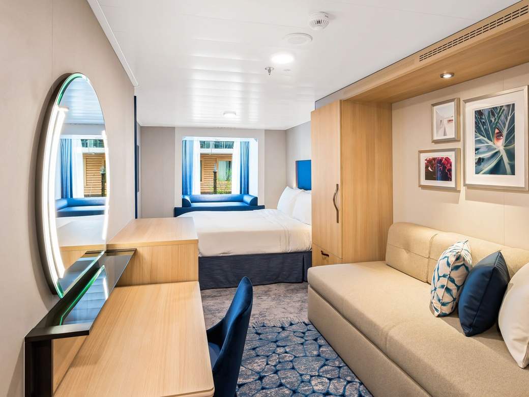 Utopia of the Seas Central Park View Interior (2S) cabin, photo 1 of 3