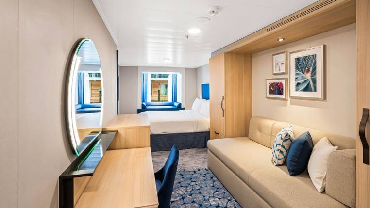 Utopia of the Seas Central Park View Interior (2S) cabin, photo 1 of 3