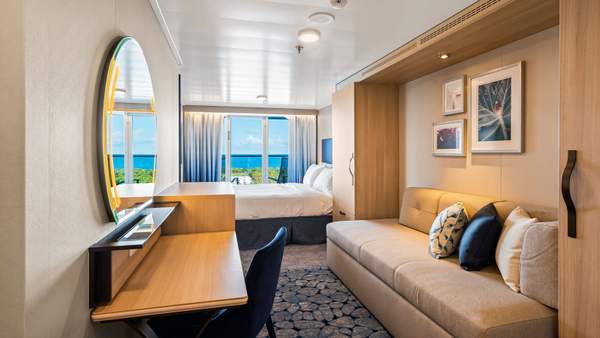 Utopia of the Seas Connecting Ocean View Balcony (CB) cabin, photo 1 of 3