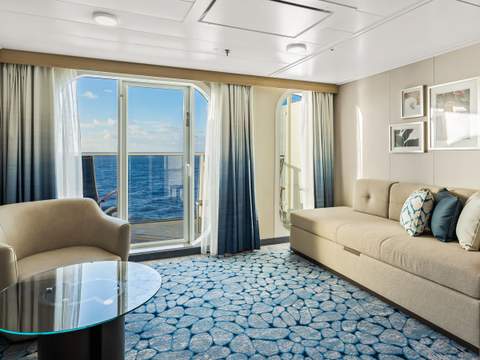 Utopia of the Seas Sky Junior Suite (JY) cabin, photo 3 of 4 Utopia of the Seas Sky Junior Suite (JY) cabin, photo 3 of 4
