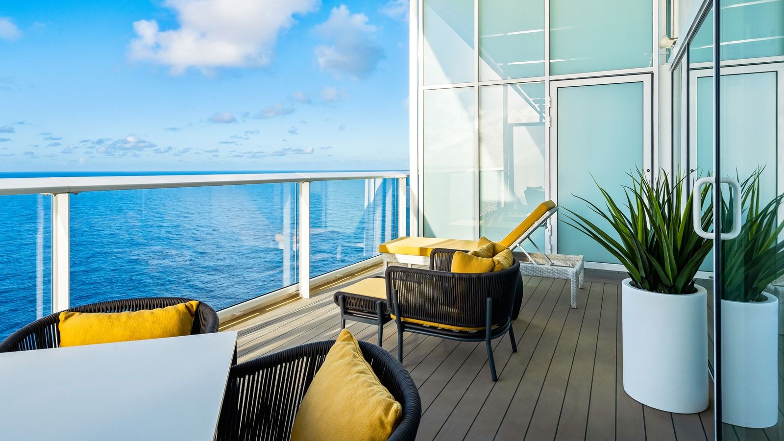 Utopia of the Seas Owner's Suite - 1 Bedroom (OS) balcony, photo 2 of 2