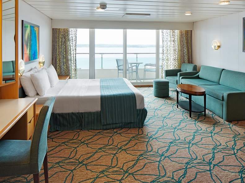 Vision of the Seas Spacious Ocean View Balcony - Accessible (1B) cabin, photo 1 of 2