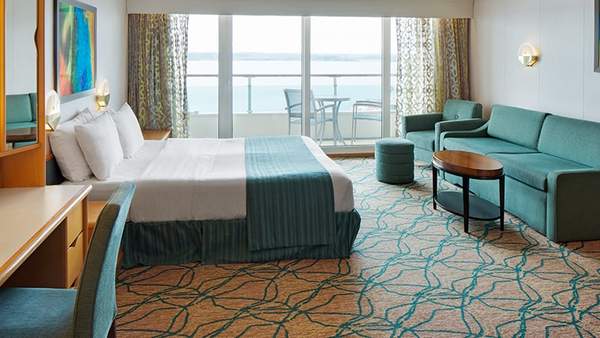 Vision of the Seas Spacious Ocean View Balcony - Accessible (1B) cabin, photo 1 of 2 Vision of the Seas Spacious Ocean View Balcony - Accessible (1B) cabin, photo 1 of 2
