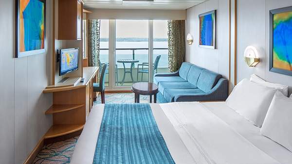 Vision of the Seas Spacious Ocean View Balcony (2B) cabin, photo 1 of 2 Vision of the Seas Spacious Ocean View Balcony (2B) cabin, photo 1 of 2