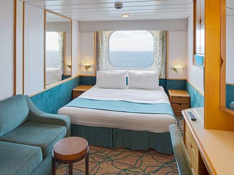 Vision of the Seas Ocean View (3N) cabin, photo 1 of 4 Vision of the Seas Ocean View (3N) cabin, photo 1 of 4