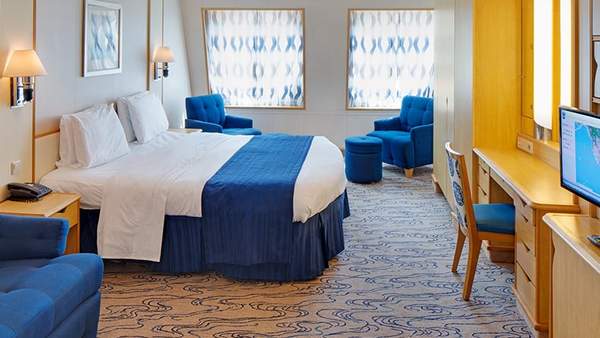 Voyager of the Seas Ultra Spacious Ocean View (1K) cabin, photo 1 of 2
