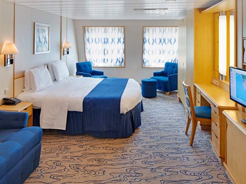 Voyager of the Seas Ultra Spacious Ocean View (1K) cabin, photo 1 of 2