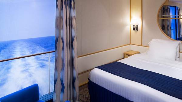 Representative photo: Voyager of the Seas Interior with Virtual Balcony cabin