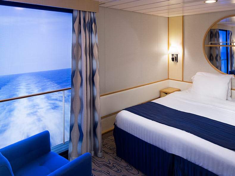 Voyager of the Seas Interior with Virtual Balcony (2U) cabin, photo 1 of 6