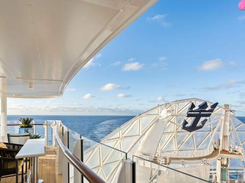 Wonder of the Seas AquaTheater Suite with Large Balcony - 2 Bedrooms (A2) balcony, photo 1 of 2
