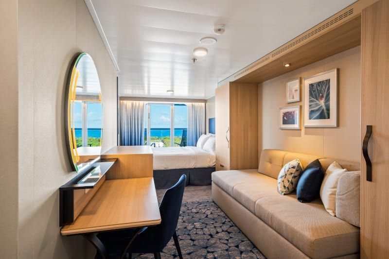Wonder of the Seas Connecting Ocean View Balcony (CB) cabin, photo 4 of 4