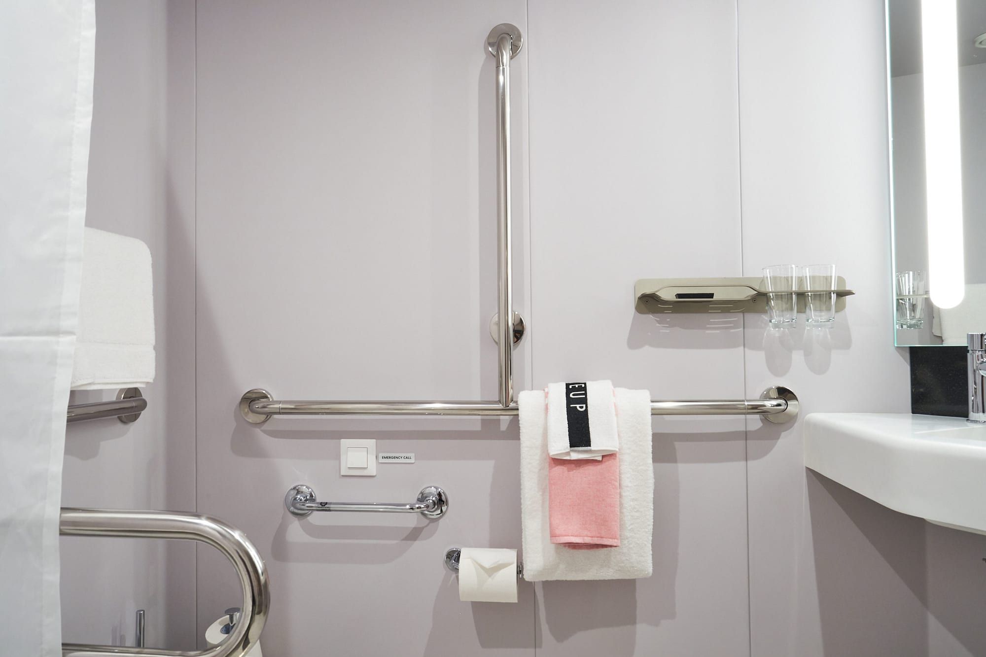 Virgin Voyages The Insider - Accessible (IN) bathroom, photo 2 of 3