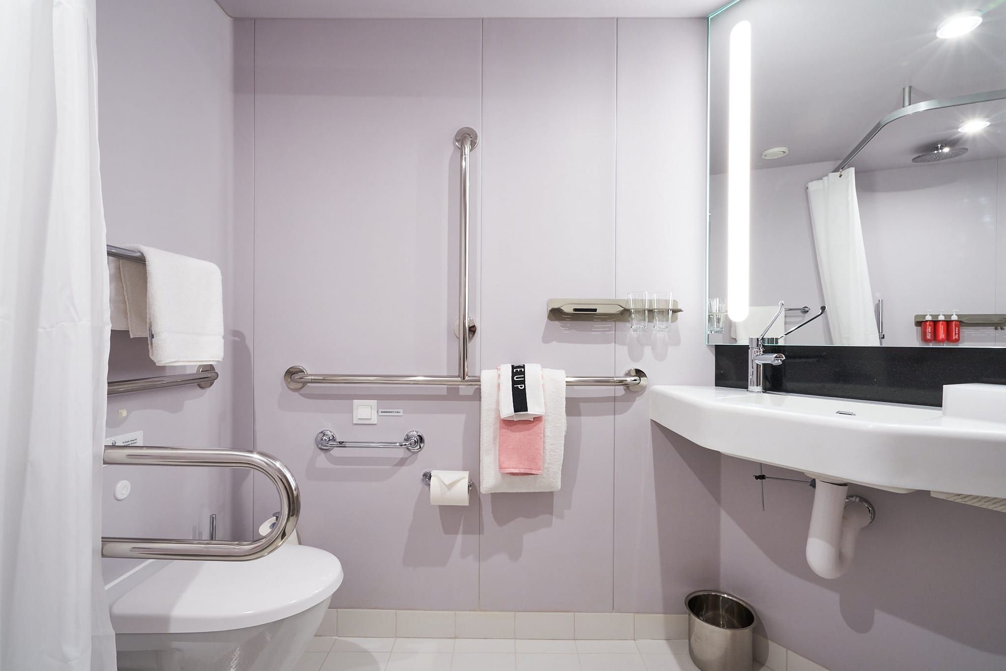 Virgin Voyages The Insider - Accessible (IN) bathroom, photo 3 of 3