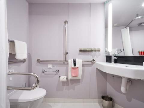 Virgin Voyages The Sea View - Accessible (VW) bathroom, photo 3 of 3