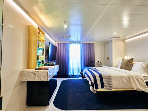 Virgin Voyages Seriously Suite - Accessible (SS) cabin, photo 1 of 4