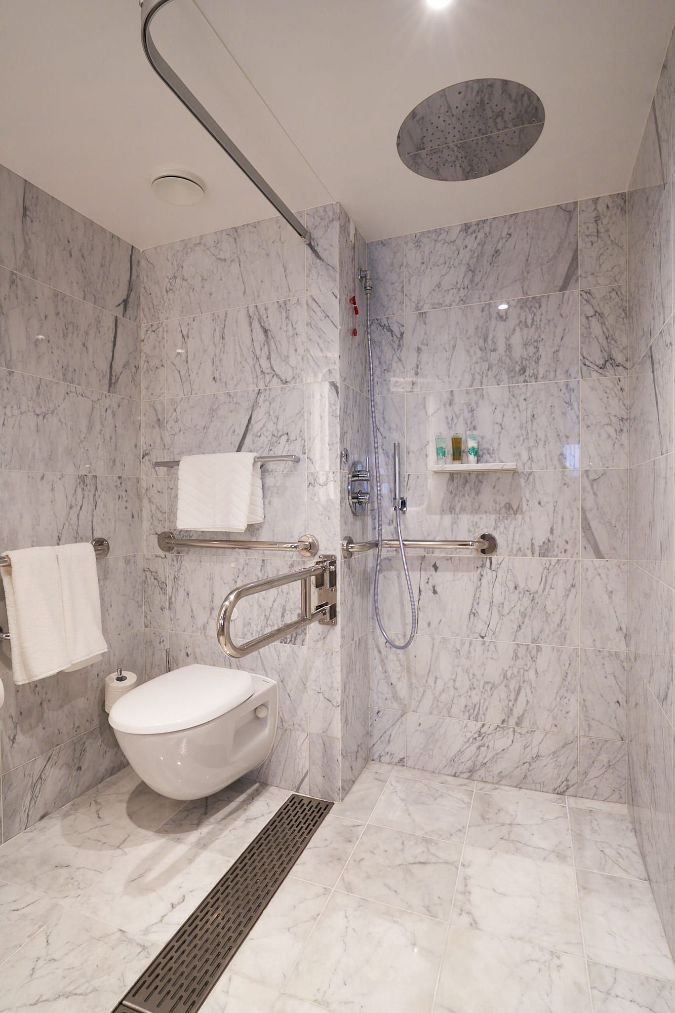 Virgin Voyages Seriously Suite - Accessible (SS) bathroom, photo 5 of 5