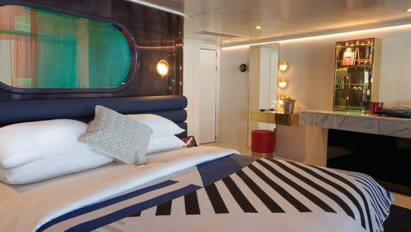 Virgin Voyages Brilliant Suite (SB) cabin, photo 1 of 2