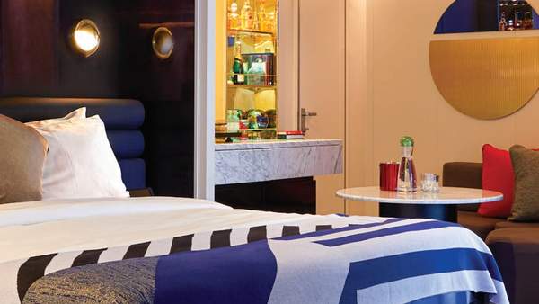 Virgin Voyages Cheeky Corner Suite - Pretty Big Terrace (SCP) cabin Virgin Voyages Cheeky Corner Suite - Pretty Big Terrace (SCP) cabin