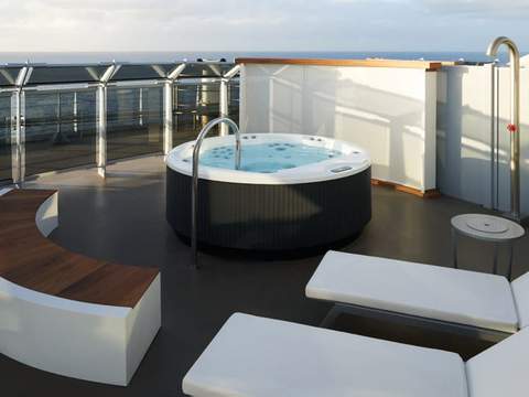 Virgin Voyages Massive Suite (SM) balcony