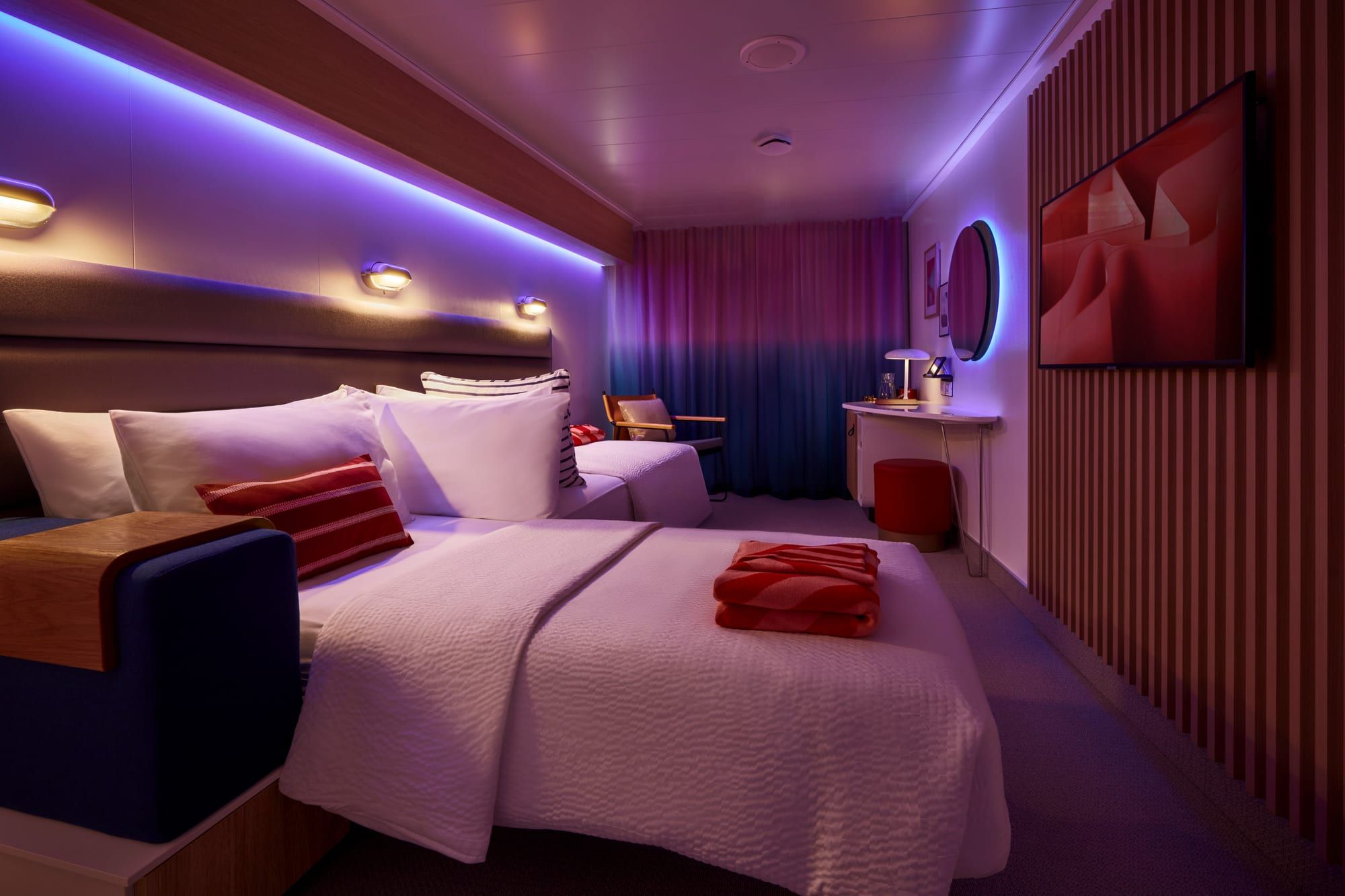 Virgin Voyages The Sea Terrace (TR) cabin, photo 5 of 6